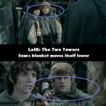 The Lord of the Rings: The Two Towers mistake picture