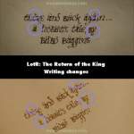 The Lord of the Rings: The Return of the King mistake picture