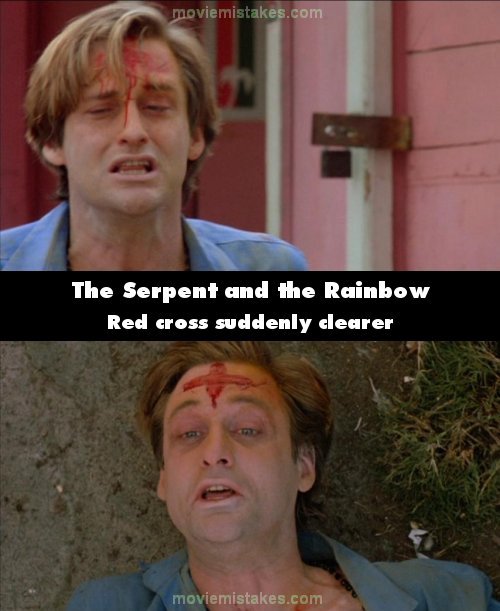 The Serpent and the Rainbow mistake picture