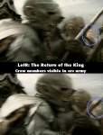 The Lord of the Rings: The Return of the King mistake picture