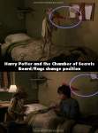 Harry Potter and the Chamber of Secrets mistake picture