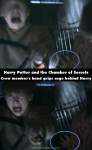 Harry Potter and the Chamber of Secrets mistake picture