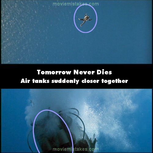 Tomorrow Never Dies mistake picture