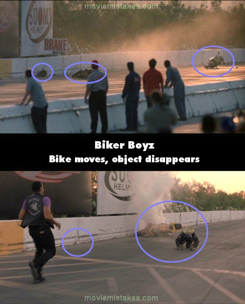 Biker Boyz mistake picture