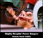 Mighty Morphin' Power Rangers mistake picture