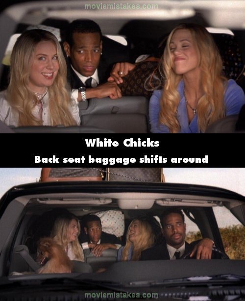 white chicks car accident scene