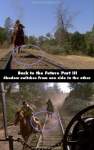 Back to the Future Part III mistake picture