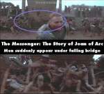 The Messenger: The Story of Joan of Arc mistake picture