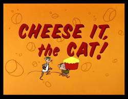 Cheese It, the Cat!