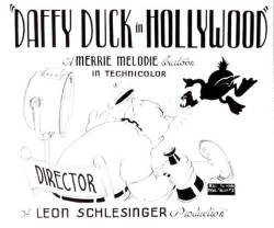 Daffy Duck in Hollywood picture
