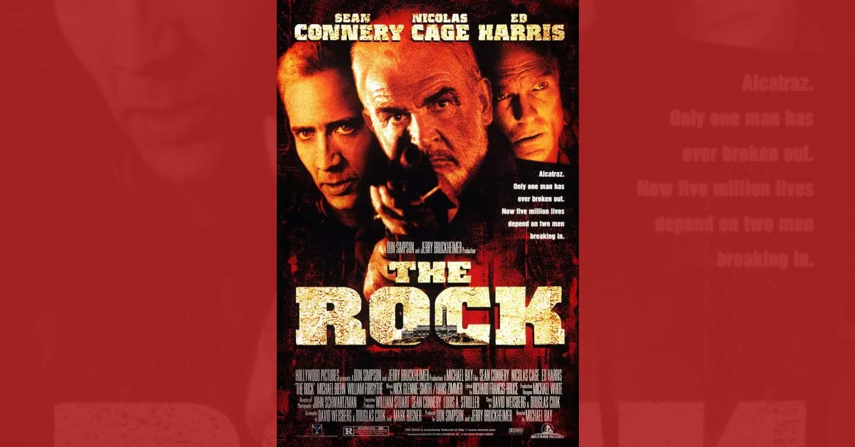 The Rock (1996) mistakes
