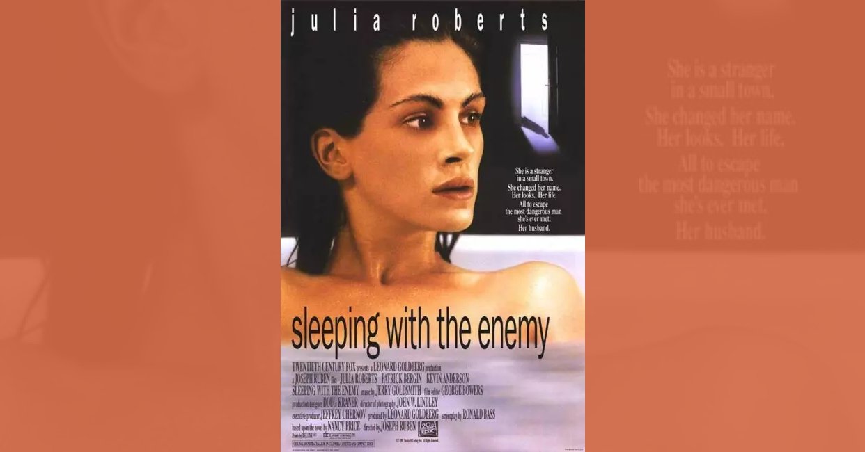 NEW SLEEPING WITH THE ENEMY DVD JULIA ROBERTS 20TH CENTURY FOX MOVIE  GOLDBERG