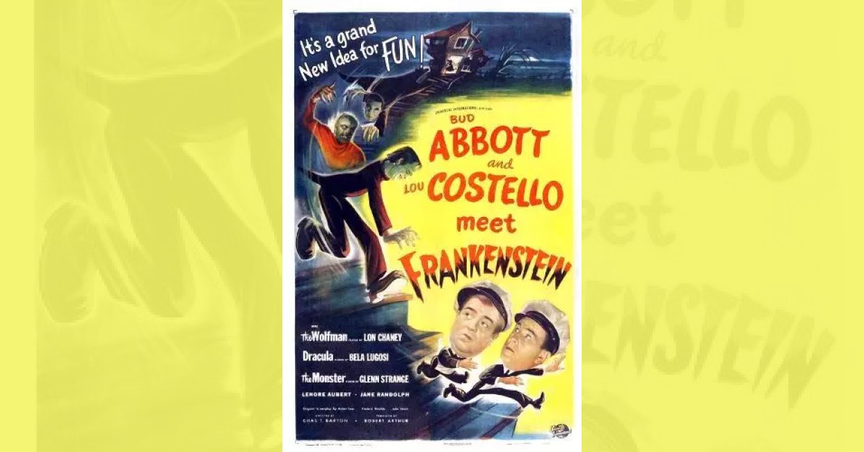 Abbott and Costello meet Frankenstein (1948) quotes, image size:1242x650