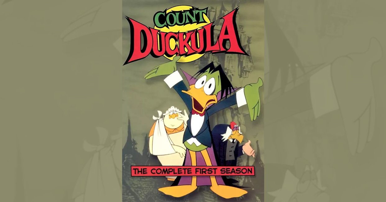 Count Duckula (1988) mistakes