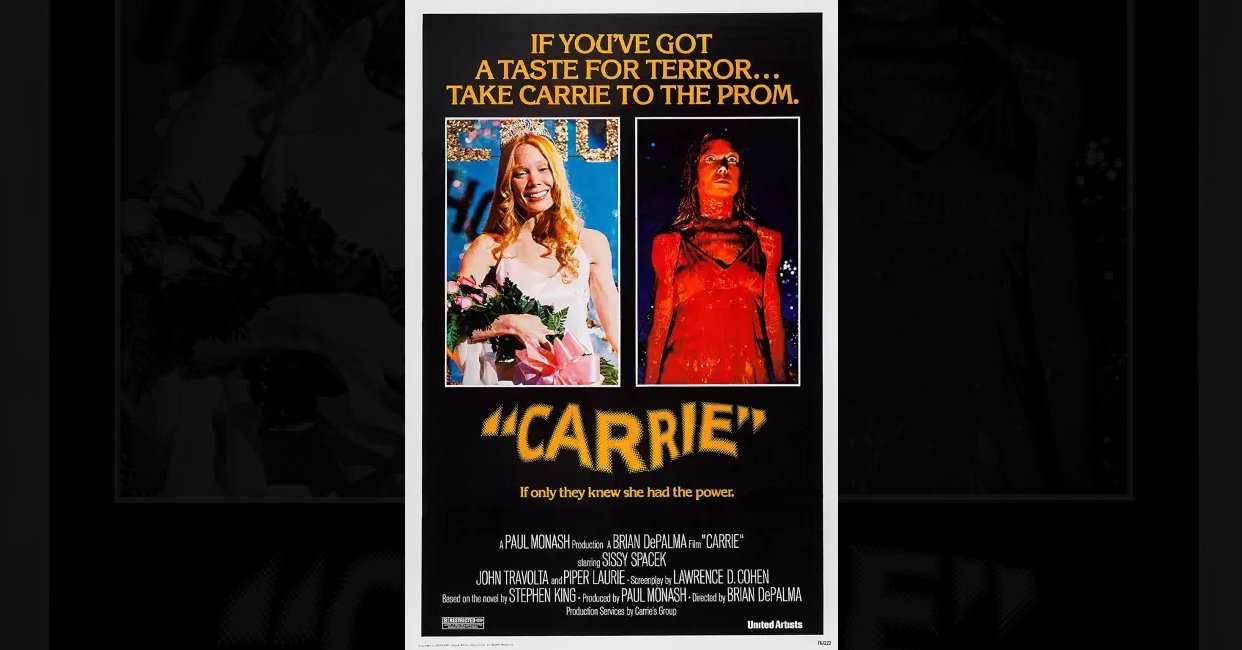 Carrie (1976) mistakes, image size:1242x650