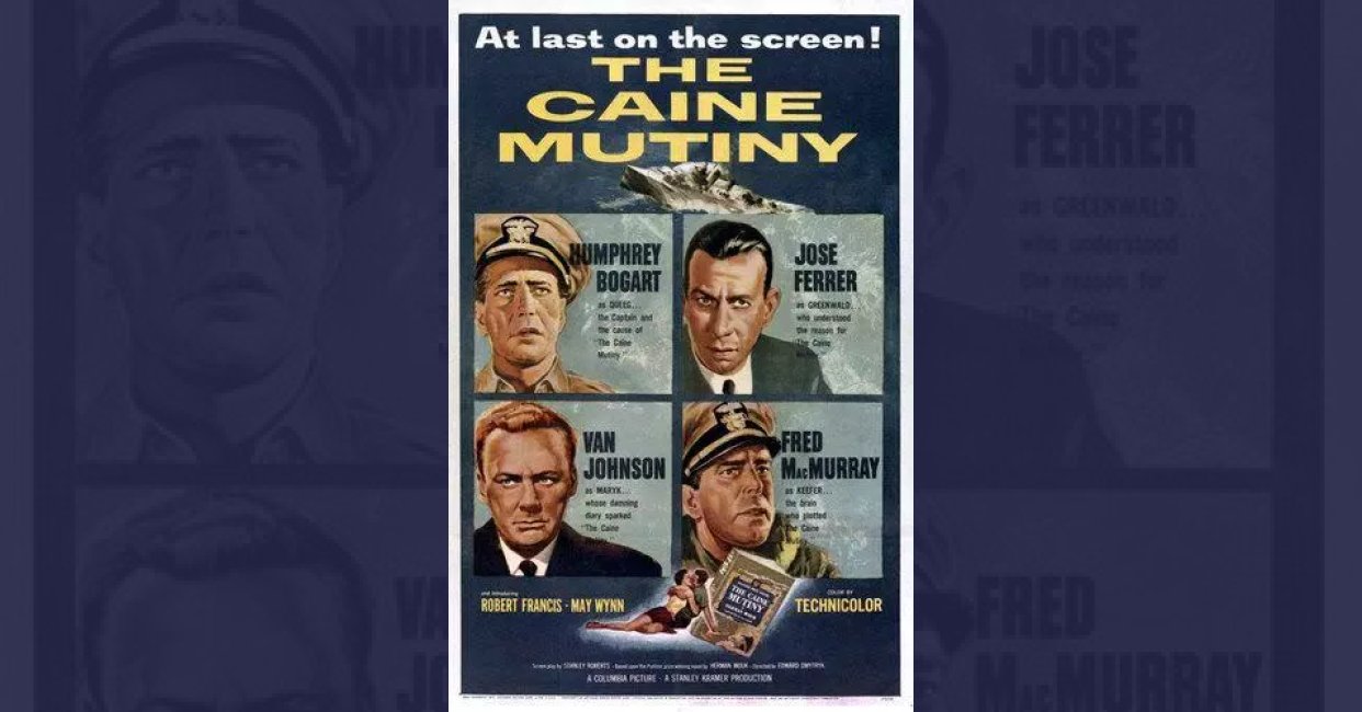 The Caine Mutiny 1954 Movie Mistakes Goofs And Bloopers