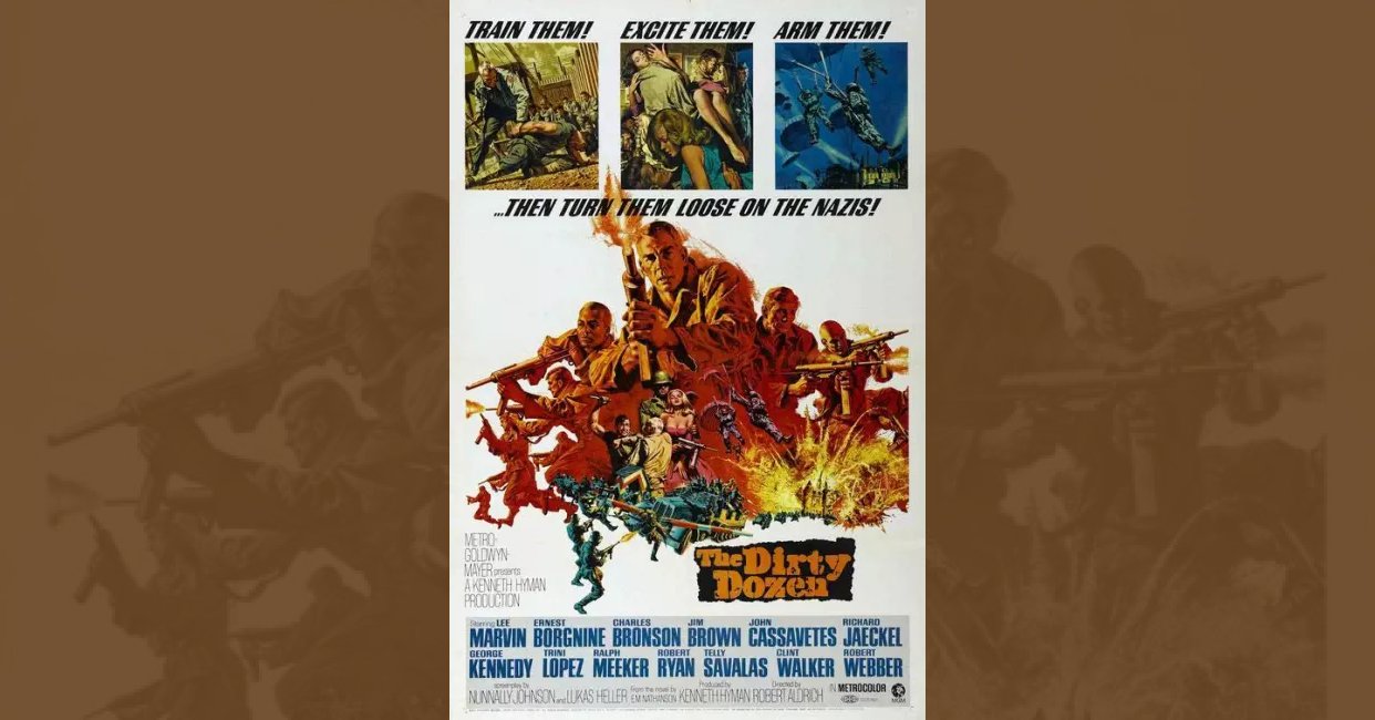 The Dirty Dozen (1967) mistakes