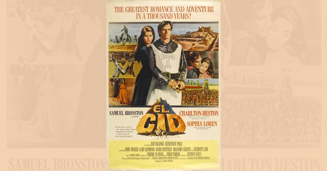 El Cid (1961) mistakes, image size:1242x650