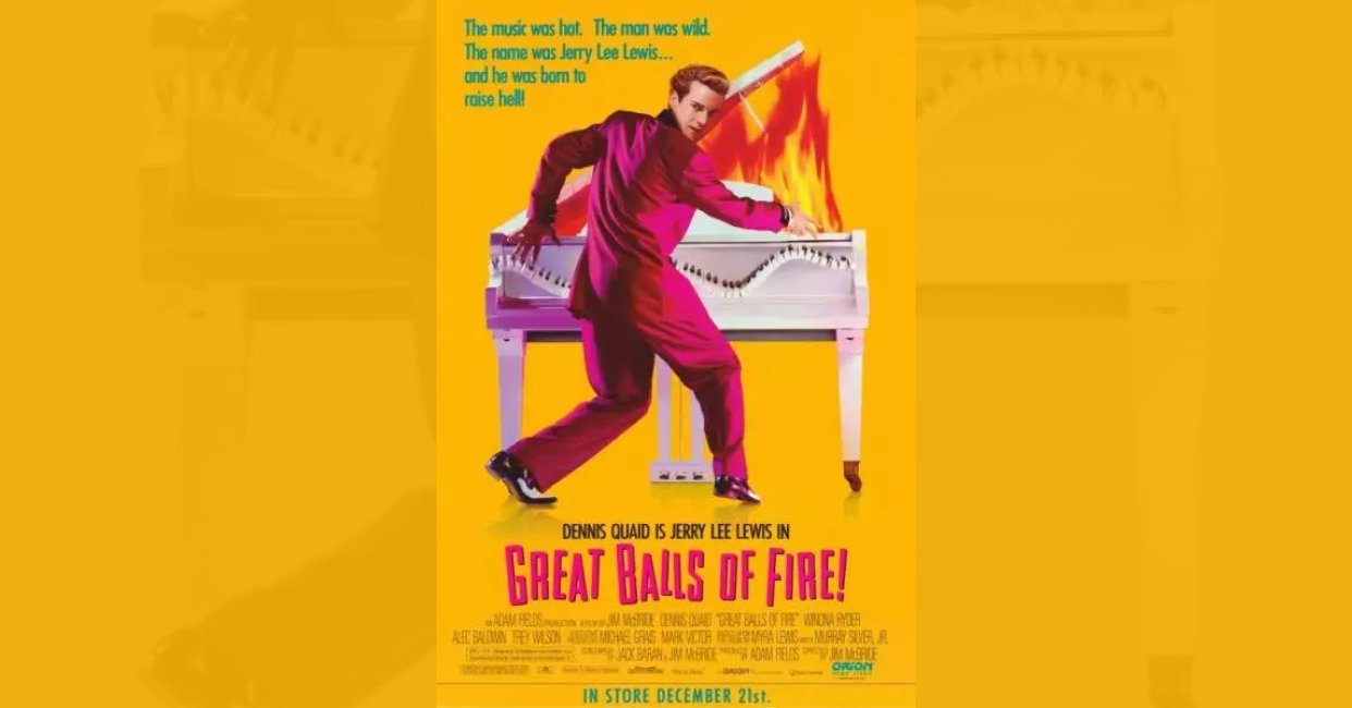 Great Balls of Fire! (1989) mistakes