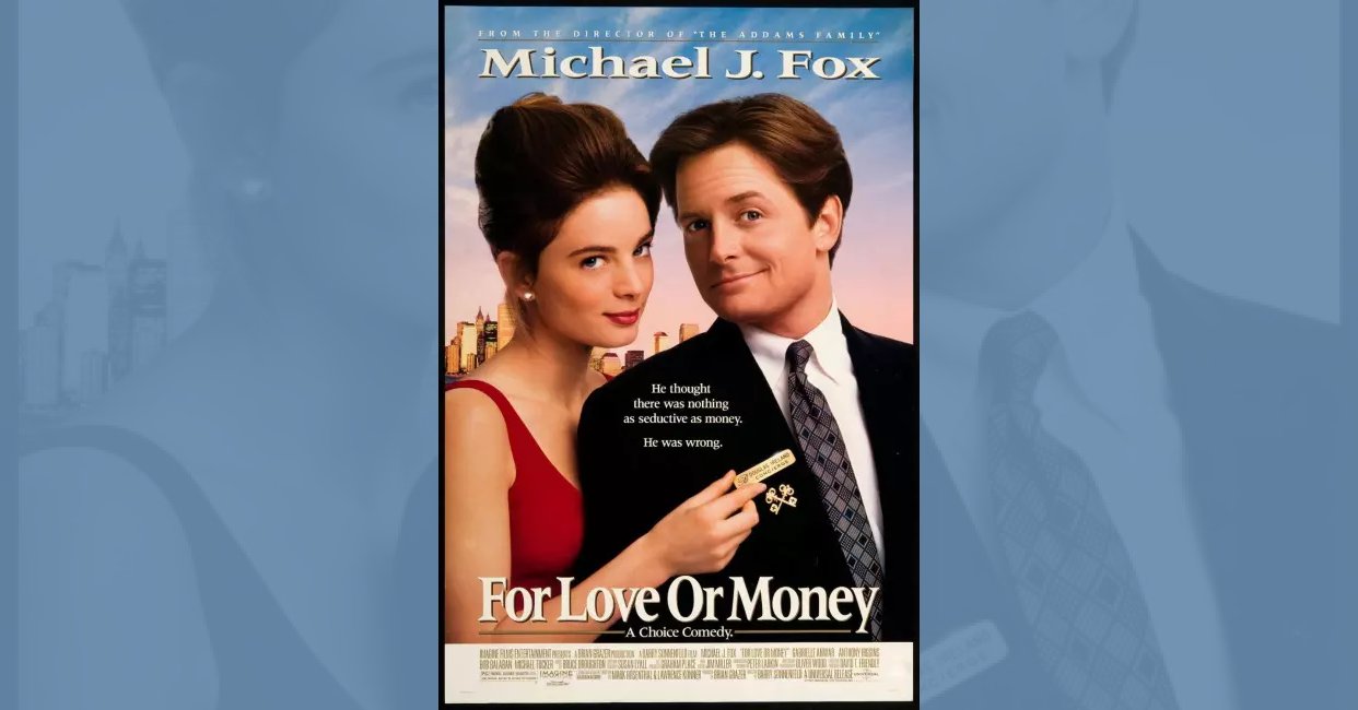 For Love or Money (1993) mistakes